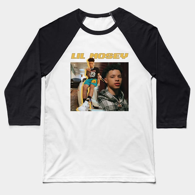 Lil Mosey Baseball T-Shirt by stooldee_anthony@yahoo.com